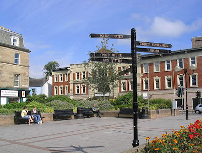 Market Square  Galashiels A